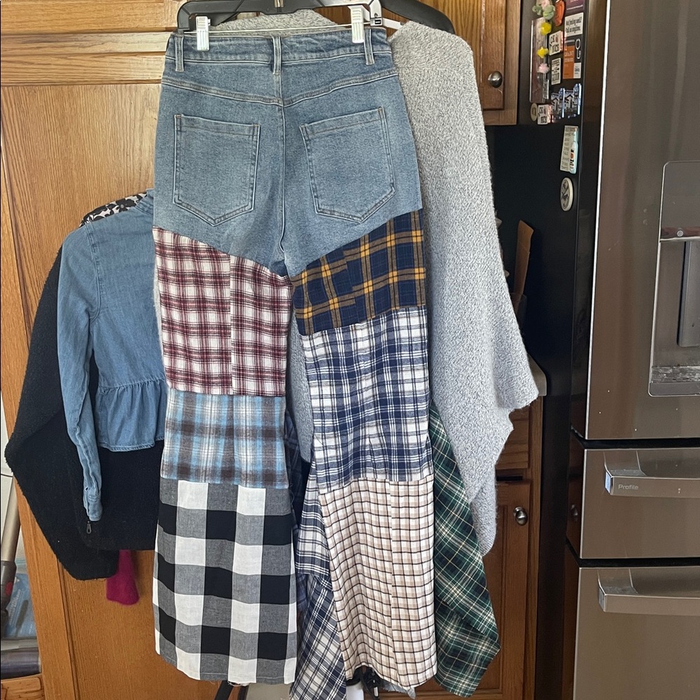 Patchwork Blue Jeans - Picture 8 of 16